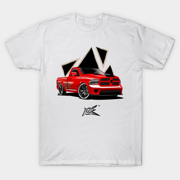 ram 1500 rt red T-Shirt by naquash